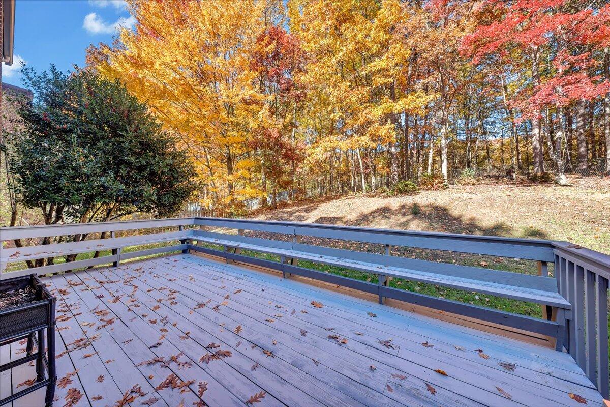 6128 Buckland Mill Road Roanoke, VA 24019 - Photo 7 of 37 a view of a bench in a yard