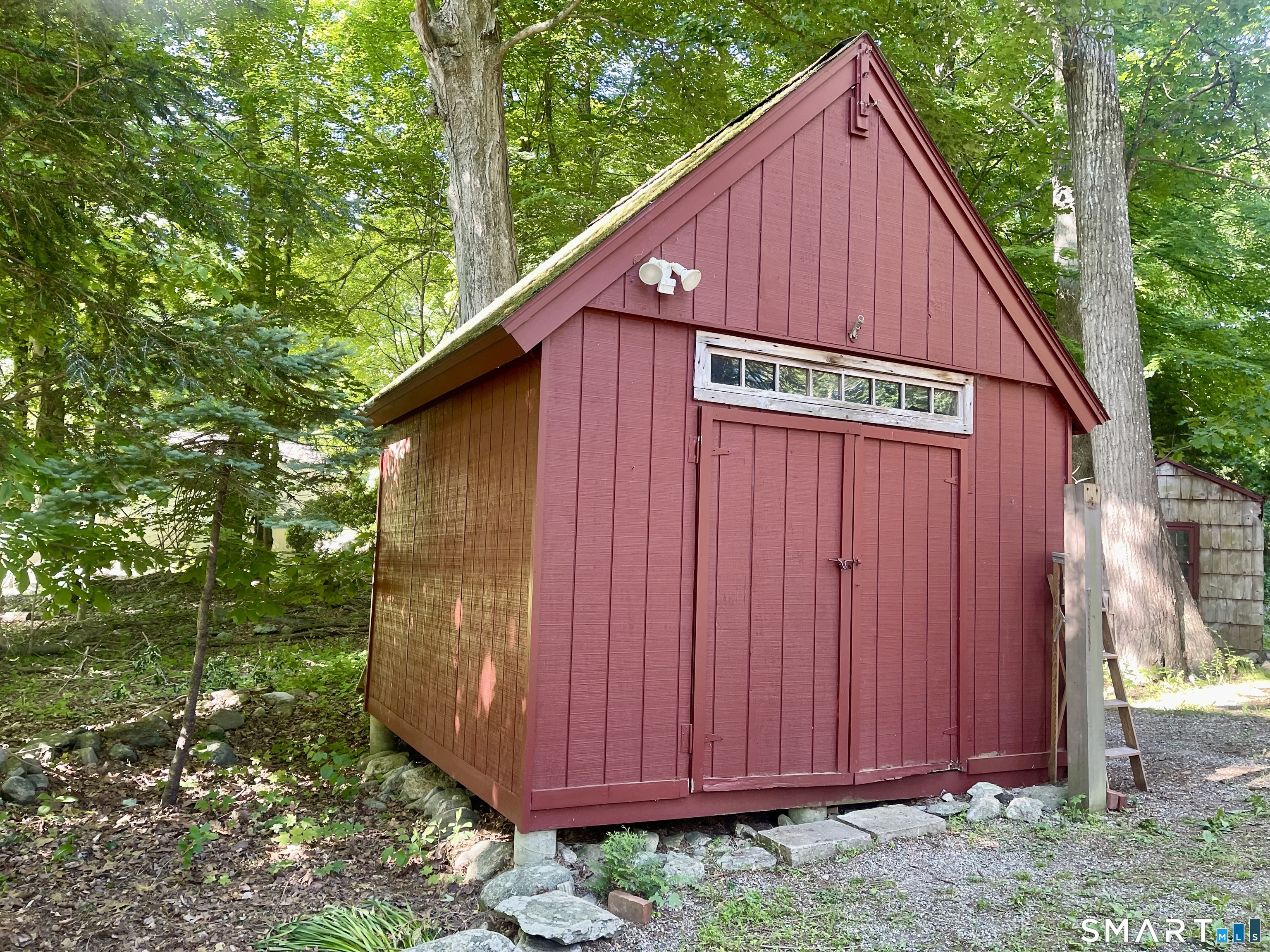 11 Tubbs Spring Drive Weston, CT 06883 - Photo 32 of 36 Large storage shed