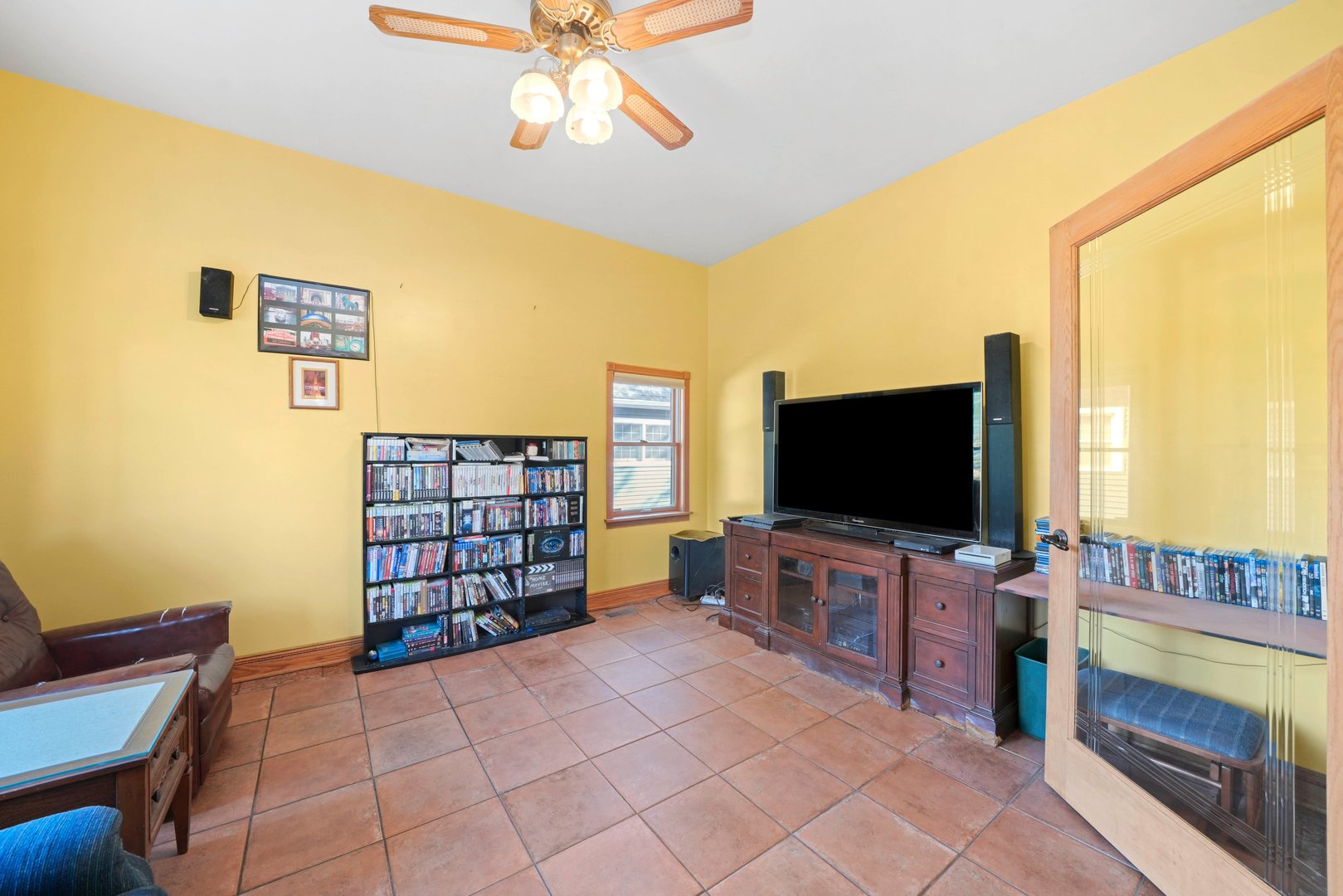 296 Addison Road Riverside, IL 60546 - Photo 10 of 34 a view of a livingroom with furniture and a flat screen tv