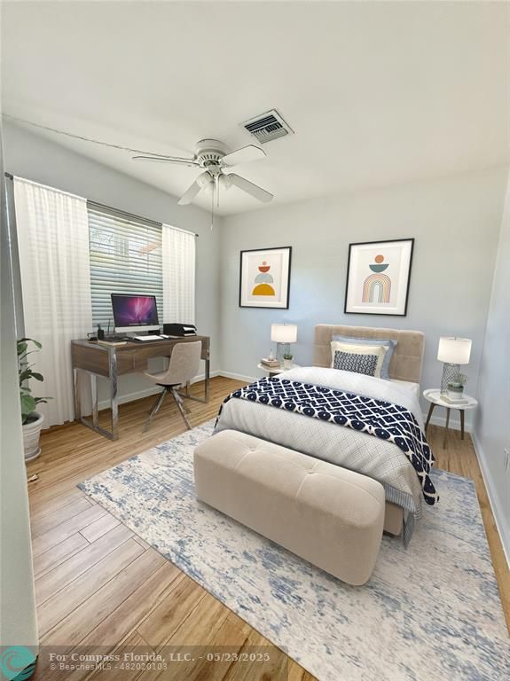 341 Southeast 8th Street Pompano Beach, FL 33060 - Photo 25 of 56 a spacious bedroom with a bed and furniture