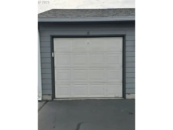 a close view of door