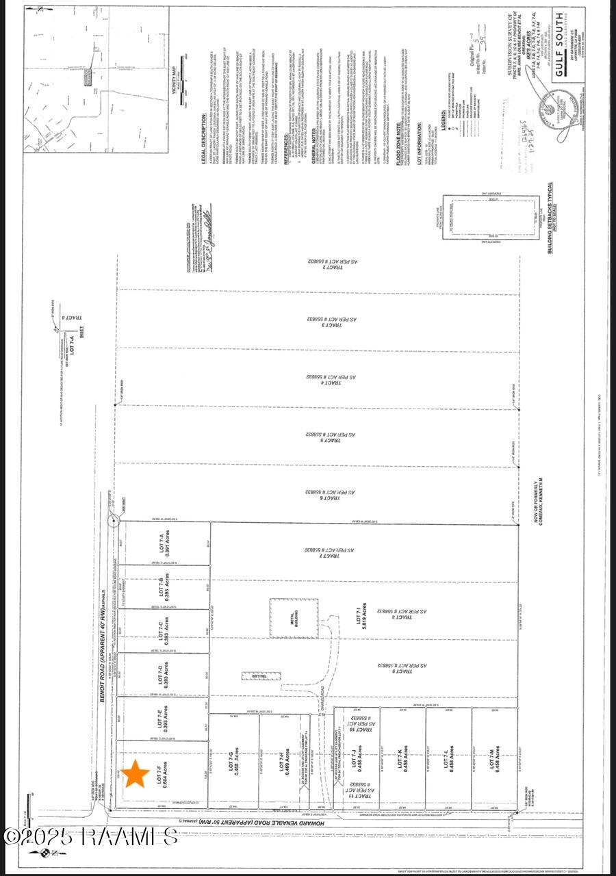 0 Benoit Road Church Point, LA 70525 - Photo 2 of 2 Plat