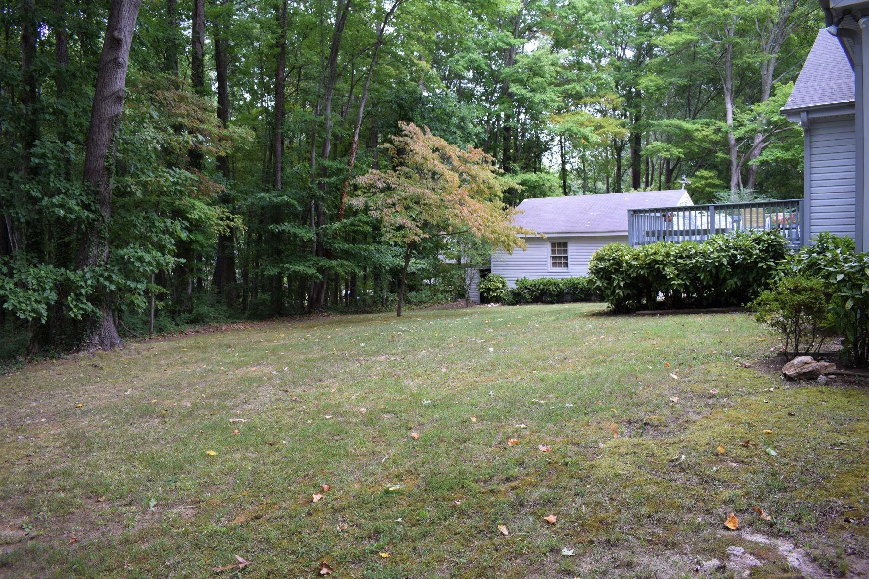 2204 Rangecrest Road Raleigh, NC 27612 - Photo 28 of 28 Back Yard/Detached Garage