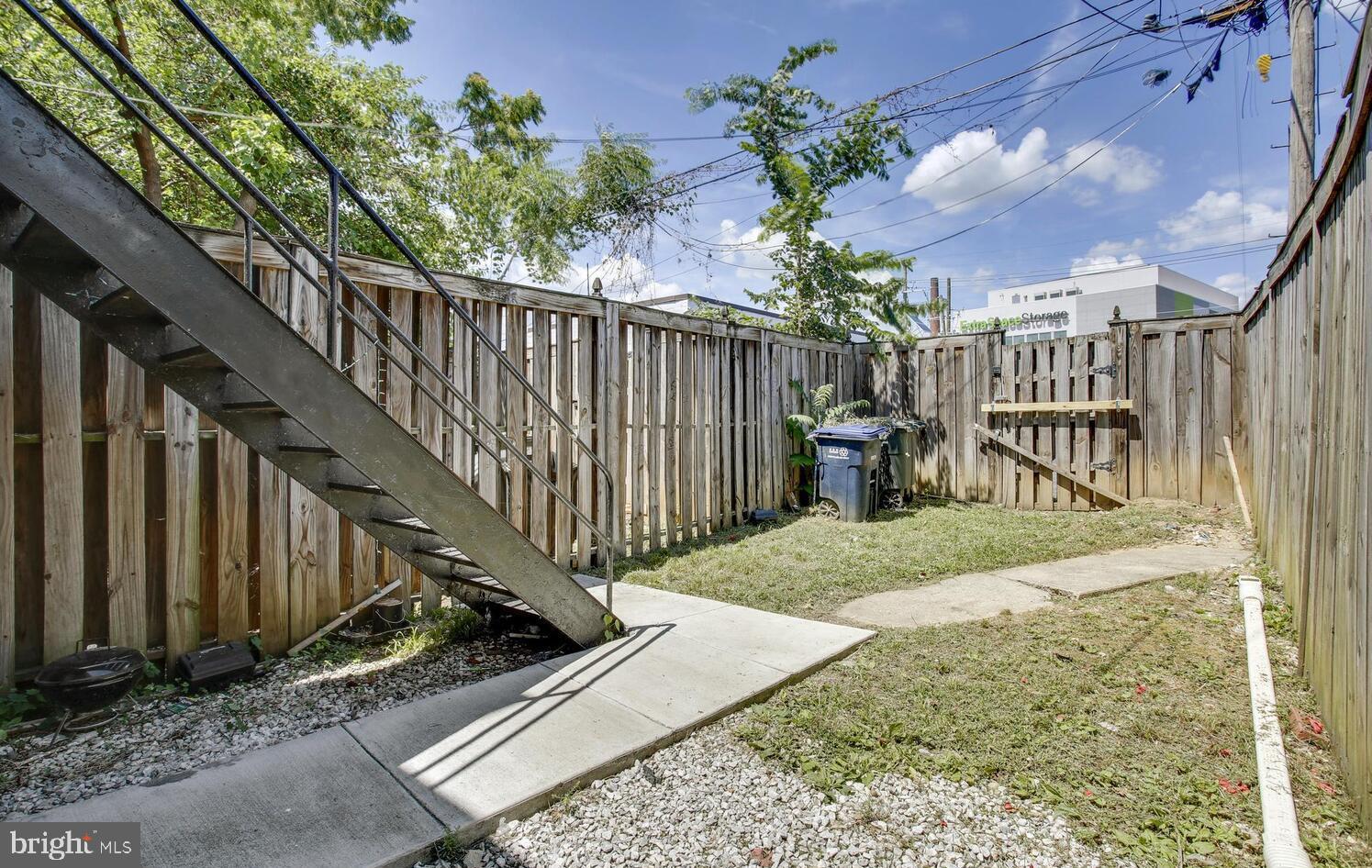 1240 Simms Place Northeast, Unit A Washington, DC 20002 - Photo 9 of 9 a view of outdoor space and yard