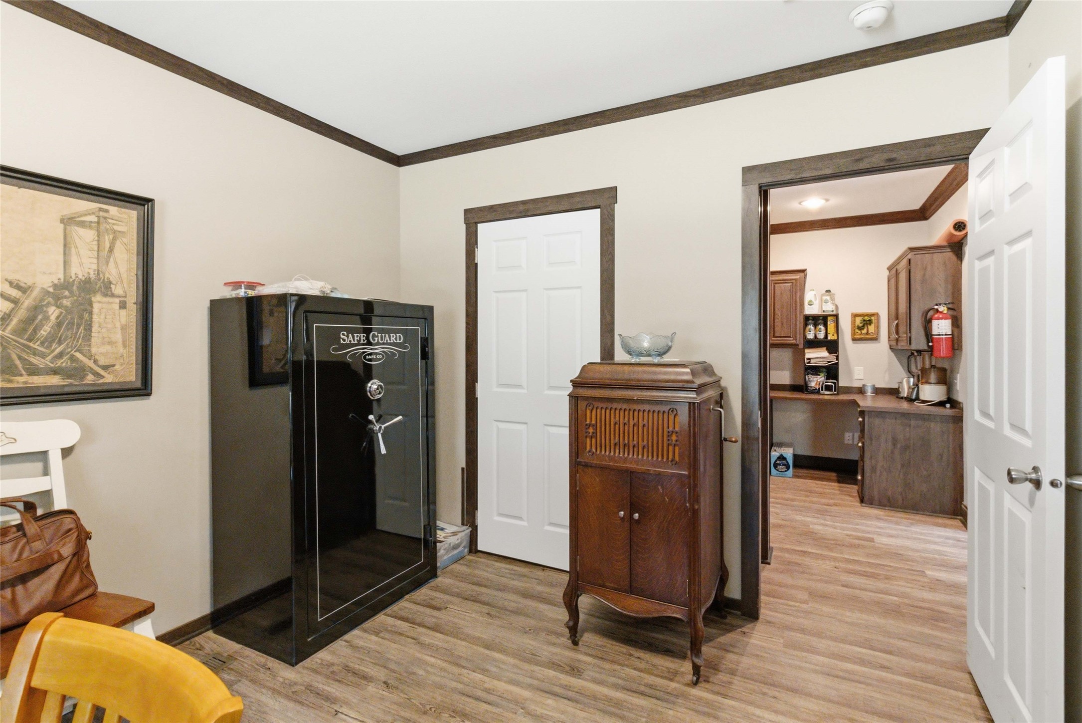 7921 Vista Ranch Road Smithville, TX 78957 - Photo 17 of 39 Streamlined laundry area with convenient counters and abundant cabinet storage.