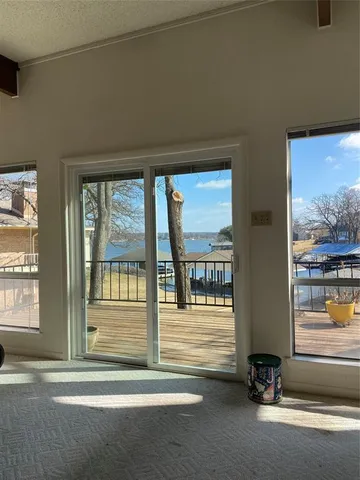 a view of front door and porch