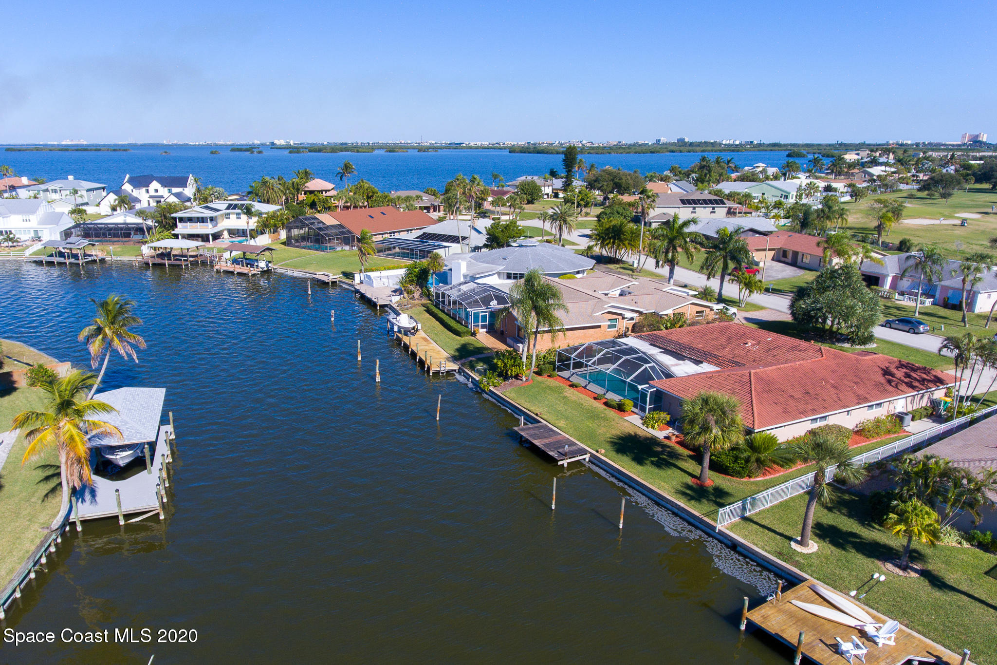 43 Country Club Road Cocoa Beach, FL 32931 - Photo 7 of 35 a view of a city with ocean view
