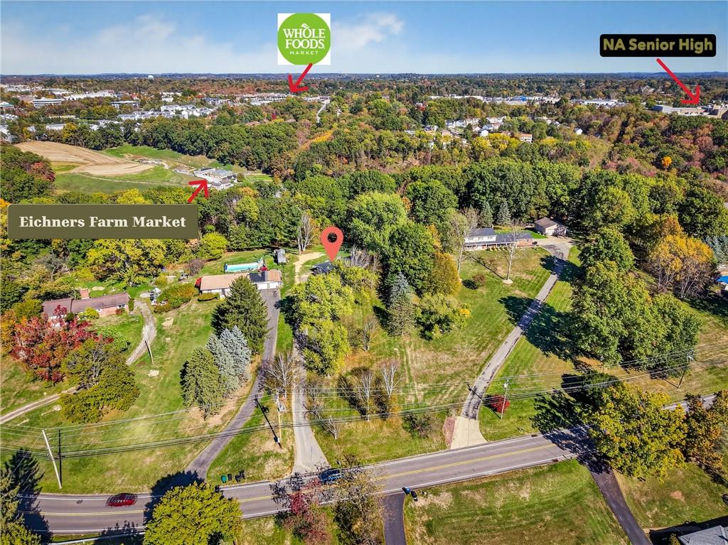 10390 Meinert Road Wexford, PA 15090 - Photo 2 of 42 an aerial view of a house