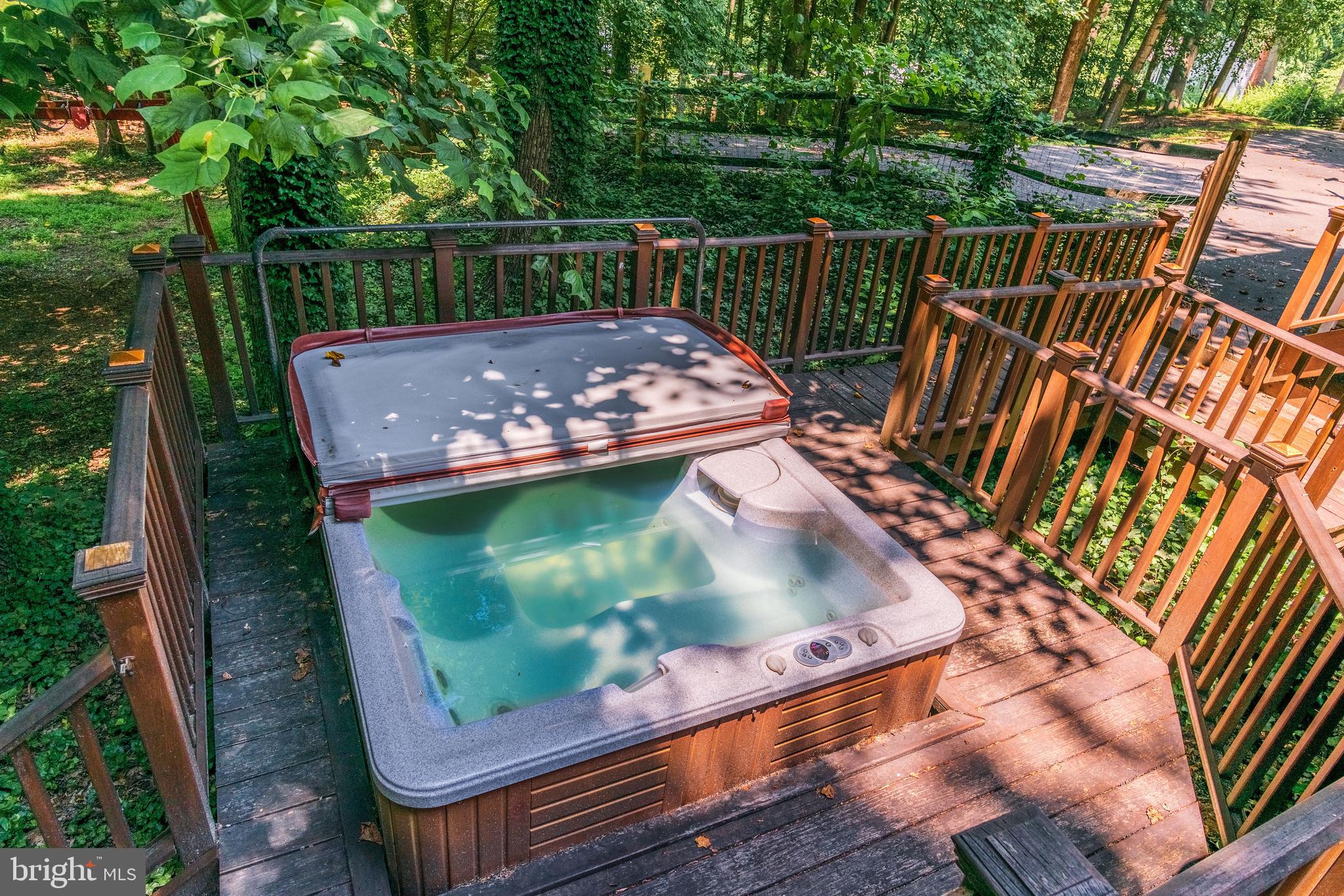 1224 Bishopsgate Way Reston, VA 20194 - Photo 53 of 65 Hot Tub off Multi-Level Deck