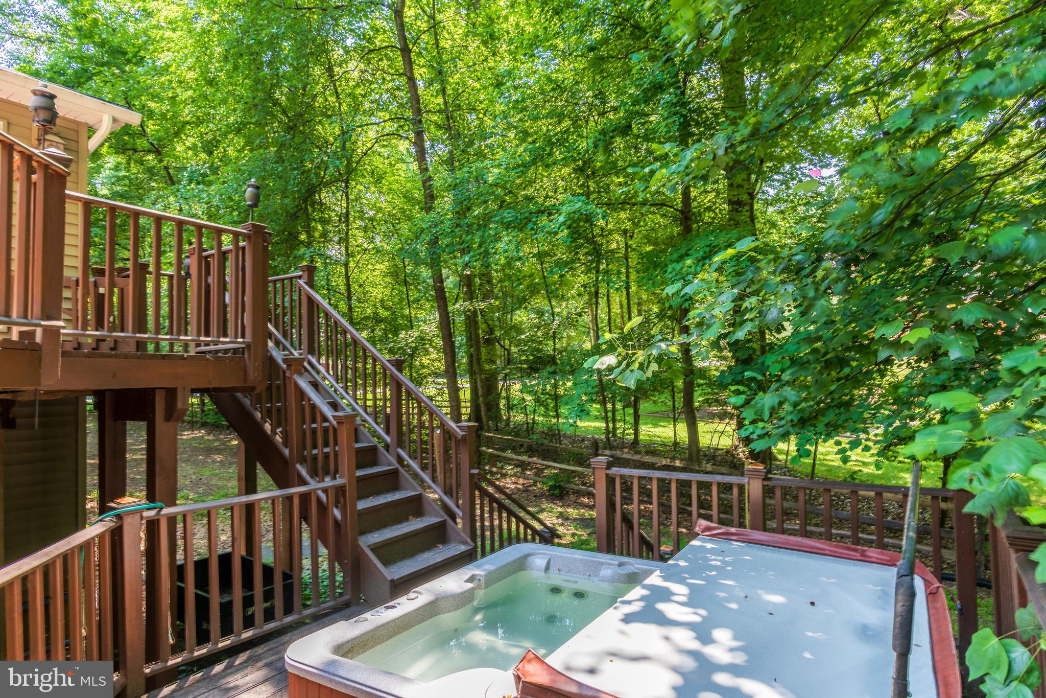 1224 Bishopsgate Way Reston, VA 20194 - Photo 54 of 65 Hot Tub off Multi-Level Deck