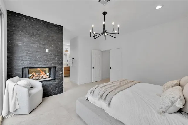 a view of a pathway with a yard