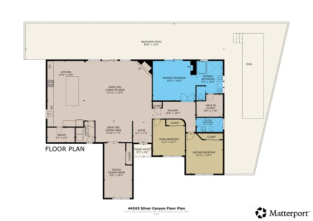 $1,099,000 | 44243 Silver Canyon Lane, Palm Desert, CA 92260