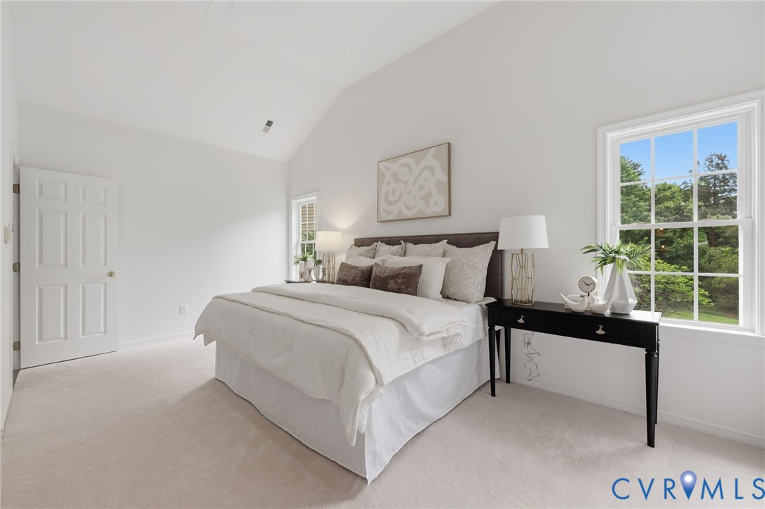 1700 Rolfield Way Henrico, VA 23238 - Photo 19 of 44 a bedroom with a bed and a window