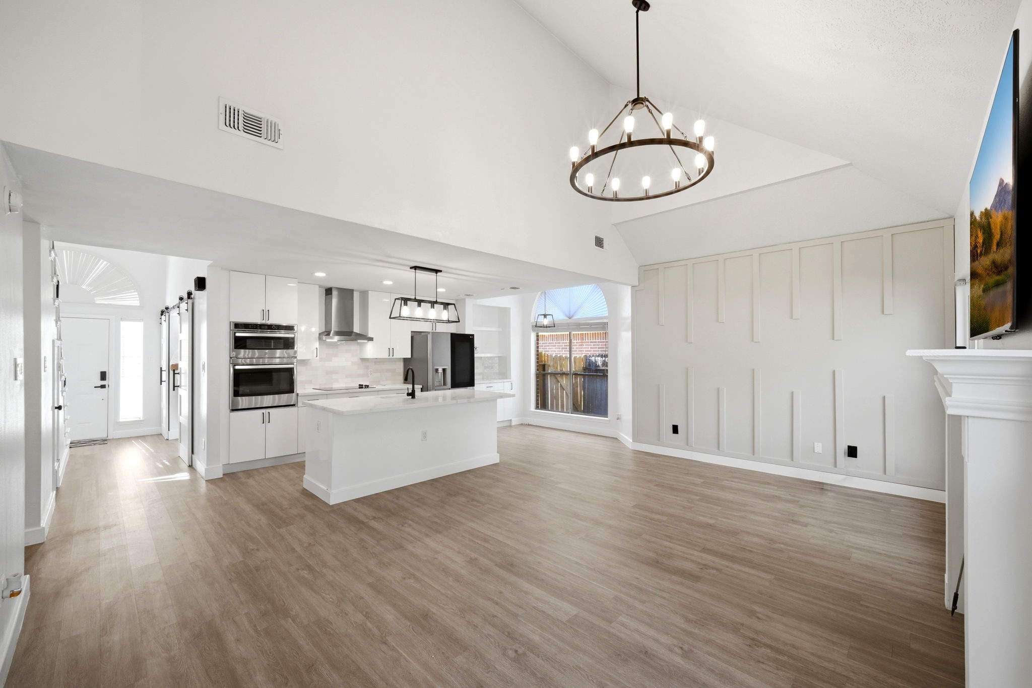 21807 North Tangle Creek Lane Spring, TX 77388 - Photo 14 of 49 The beautifully redesigned Kitchen flows into the Family Room