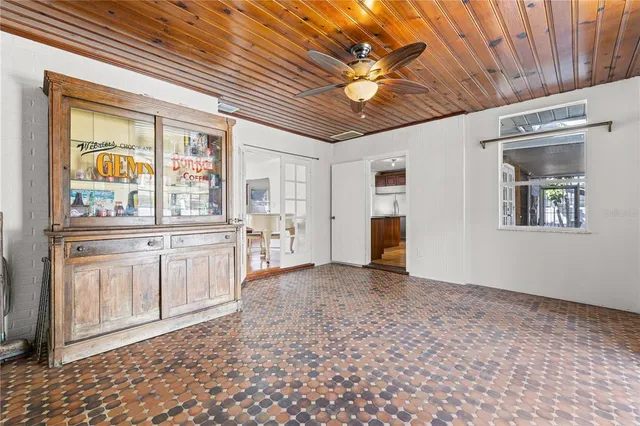 a bathroom with a sink a vanity and a mirror