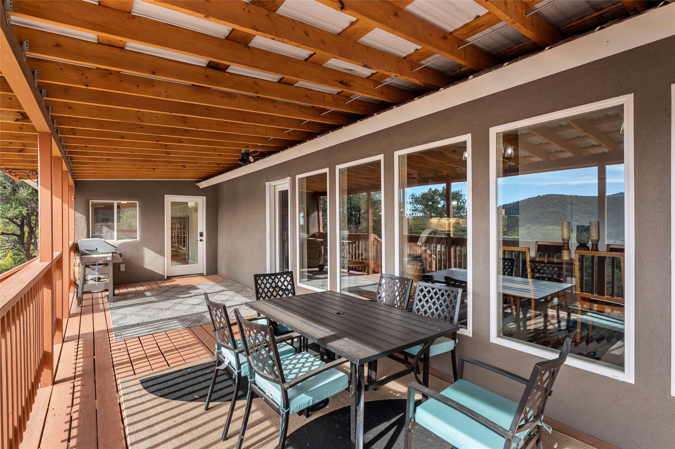 1661 Cerro Gordo Road, Unit E Santa Fe, NM 87501 - Photo 36 of 50 Fabulous deck!
