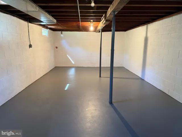 a view of water heater room