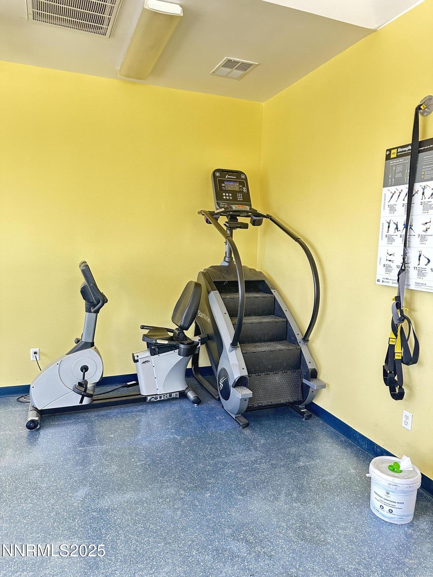 200 Talus Way, Unit 434 Reno, NV 89503 - Photo 17 of 21 a view of a room with gym equipment