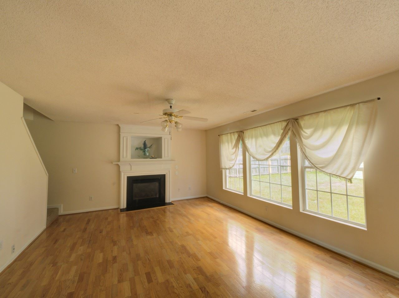 5529 Wedgegate Drive Raleigh, NC 27616 - Photo 9 of 21 Living Room - Fire Place