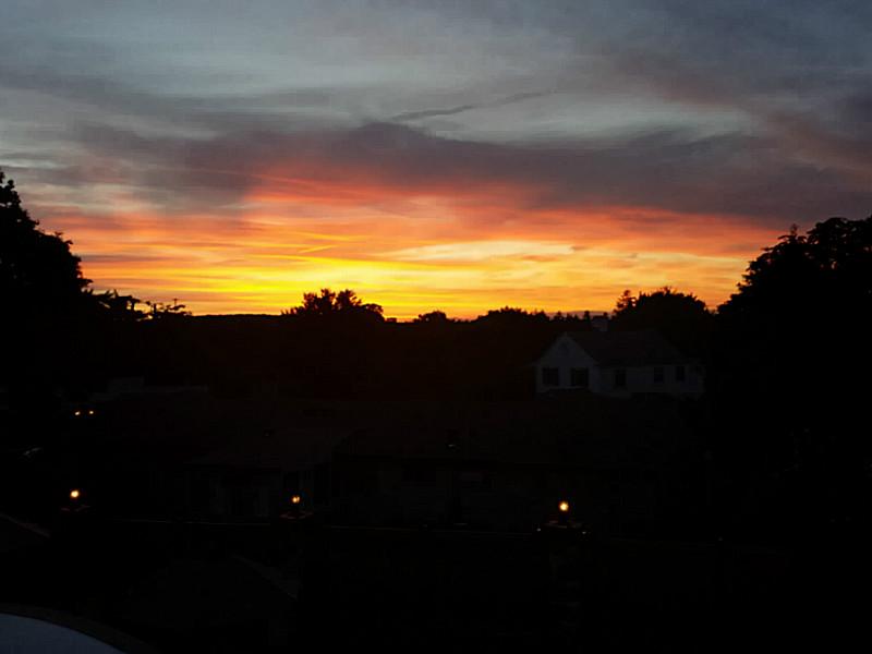 58 Applegate Road Cranston, RI 02920 - Photo 25 of 25 View. Beautiful Sunsets from the Deck