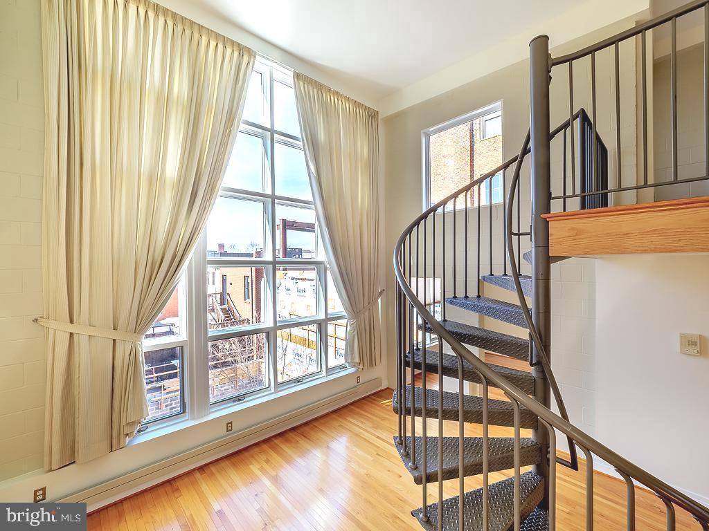 1530 14th Street Northwest, Unit 3B Washington, DC 20005 - Photo 2 of 28 a view of an entryway with wooden floor