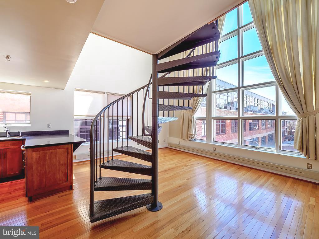 1530 14th Street Northwest, Unit 3B Washington, DC 20005 - Photo 4 of 28 a view of front door and wooden floor