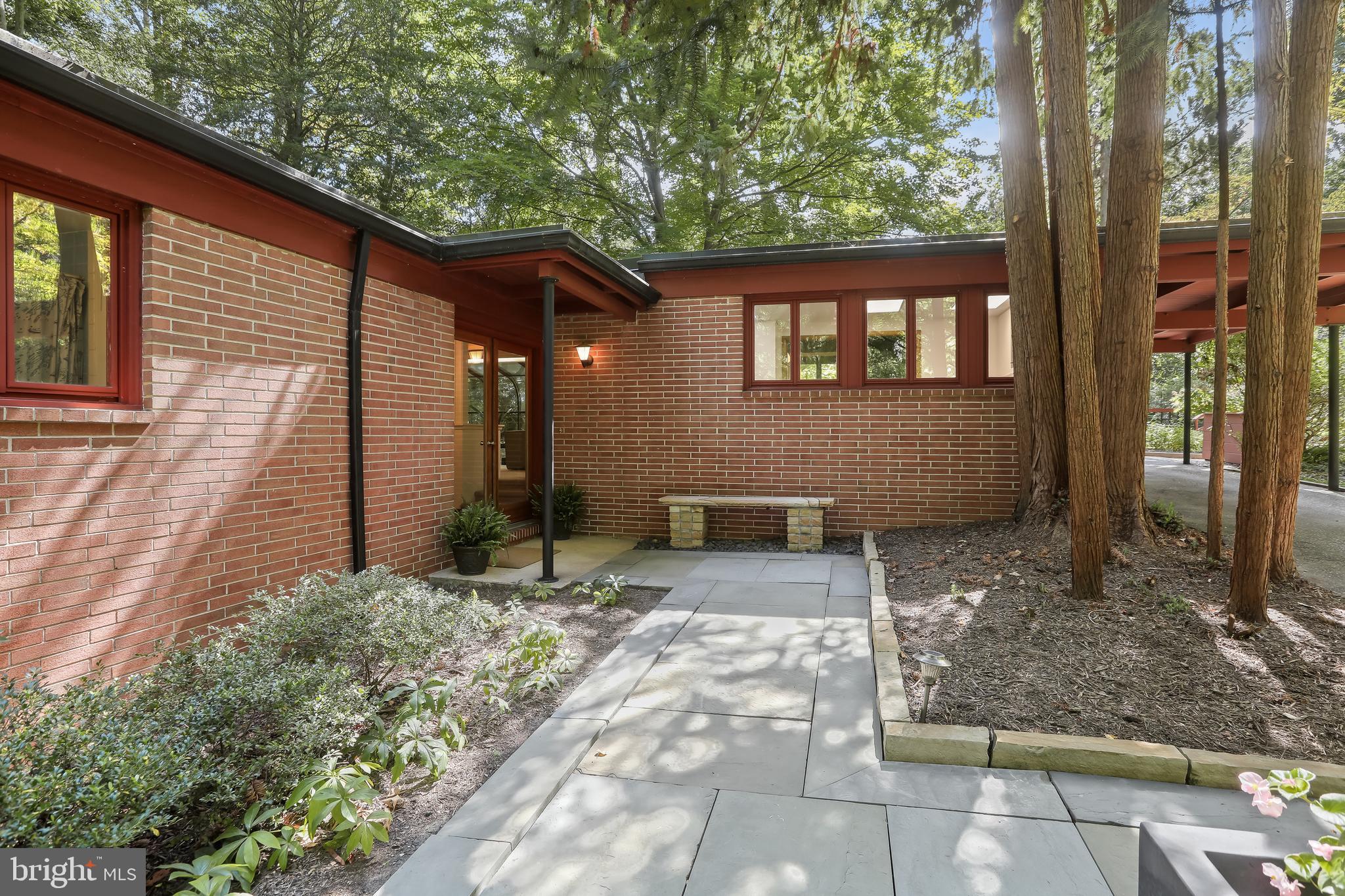 1725 St Giles Road Gibson Island, MD 21056 - Photo 8 of 43 Front Walkway with Carport to the Right