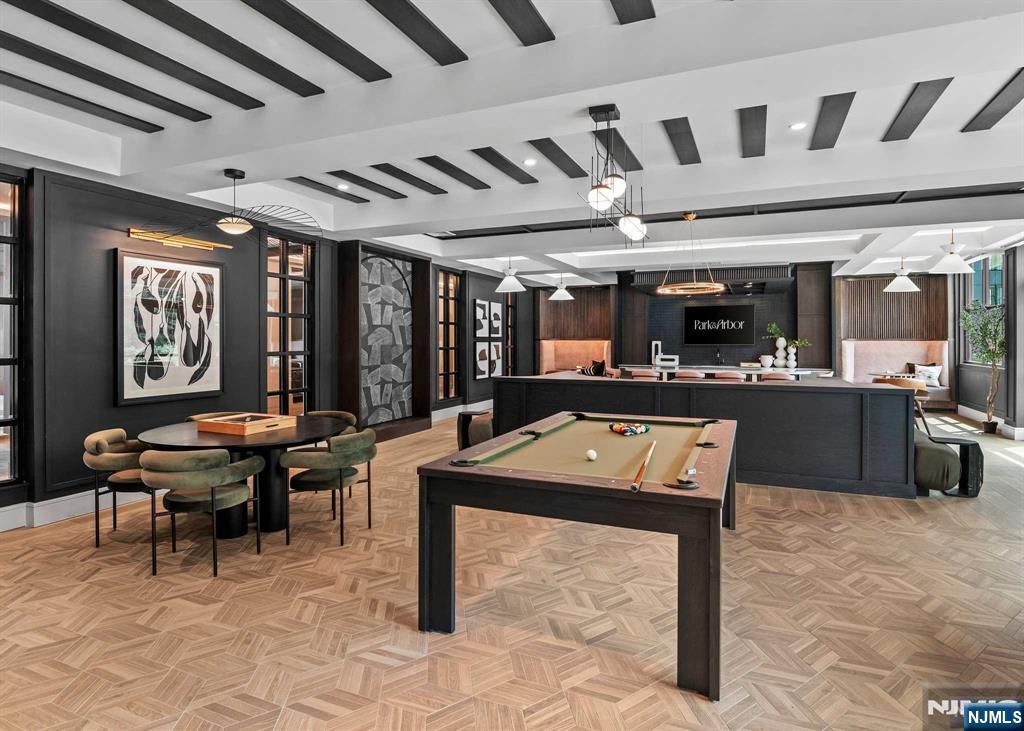 18 Park Avenue, Unit 1218 Old Tappan, NJ 07675 - Photo 13 of 33 a room with furniture pool table table tennis table soccer and windows