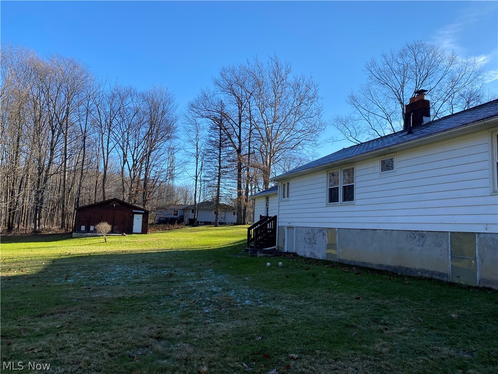 807 Plymouth Ridge Road Ashtabula, OH 44004 - Photo 27 of 34 Rear view of home.