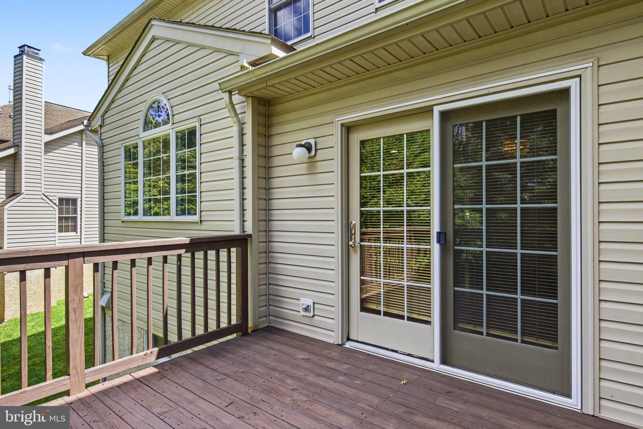 3740 Green Ridge Road Furlong, PA 18925 - Photo 52 of 61 Rear Deck & Entertaining Space