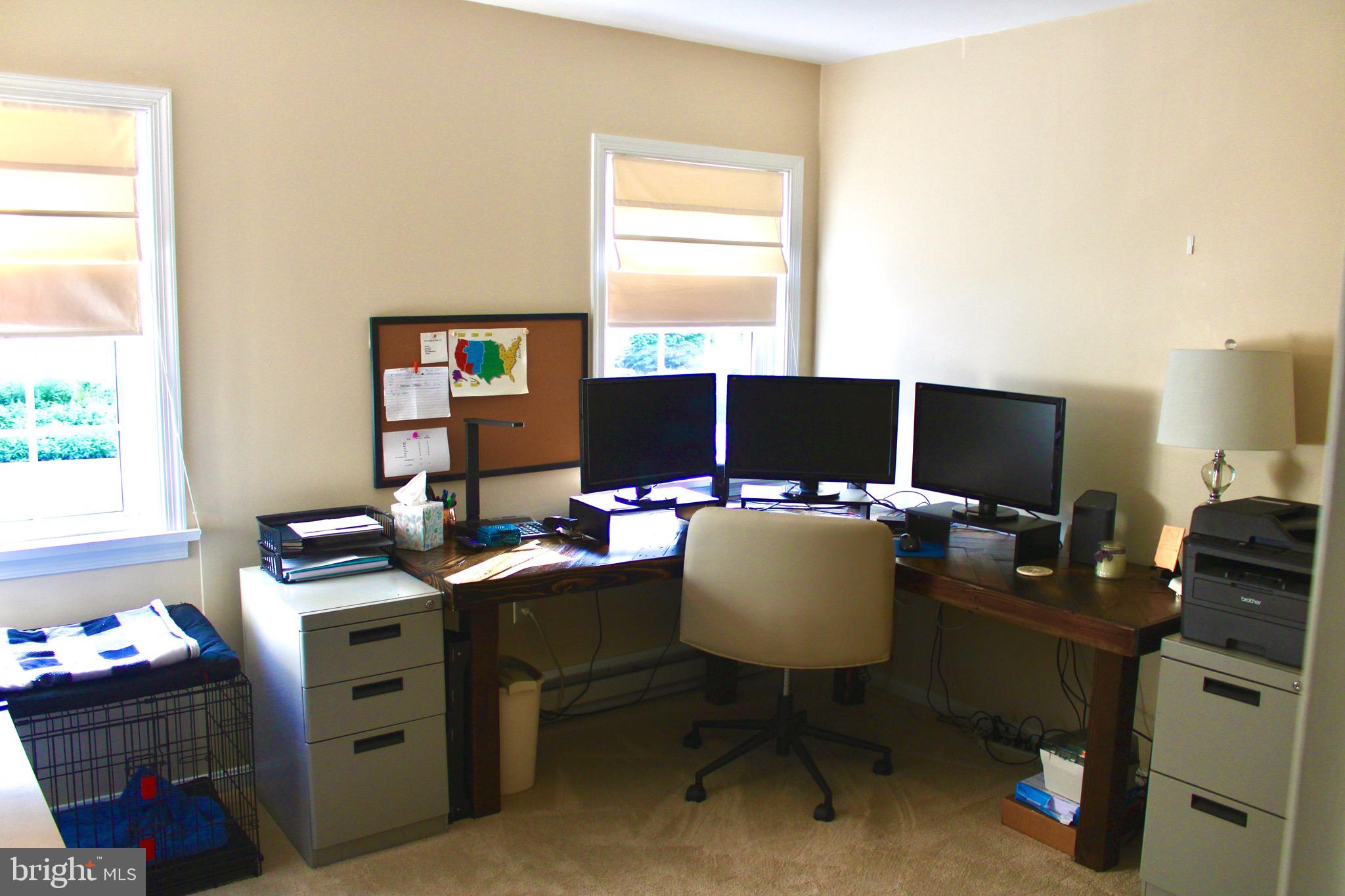 5331 Strasburg Road Kinzers, PA 17535 - Photo 16 of 31 a view of a workspace with furniture and a window