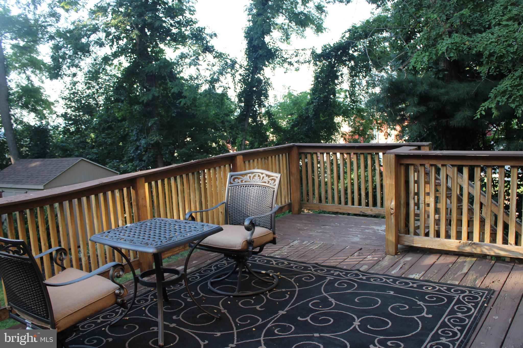 5331 Strasburg Road Kinzers, PA 17535 - Photo 21 of 31 a view of balcony with wooden floor and outdoor seating