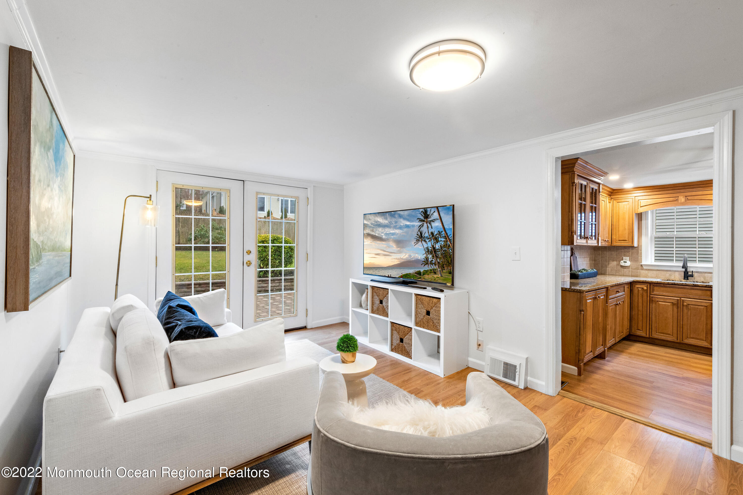 29 Church Street Rumson, NJ 07760 - Photo 23 of 42 a living room with furniture and a large window