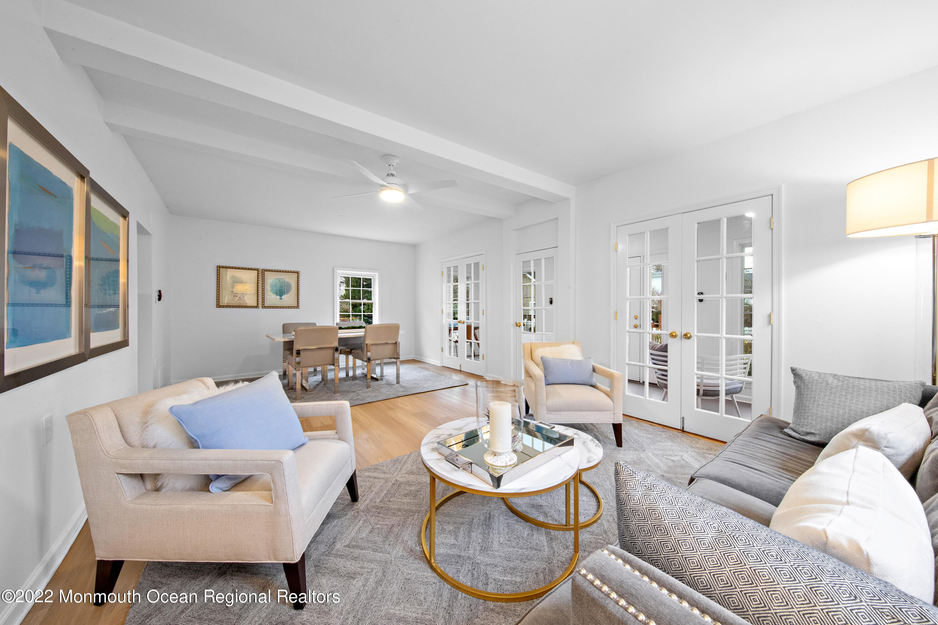 29 Church Street Rumson, NJ 07760 - Photo 9 of 42 a living room with furniture and wooden floor