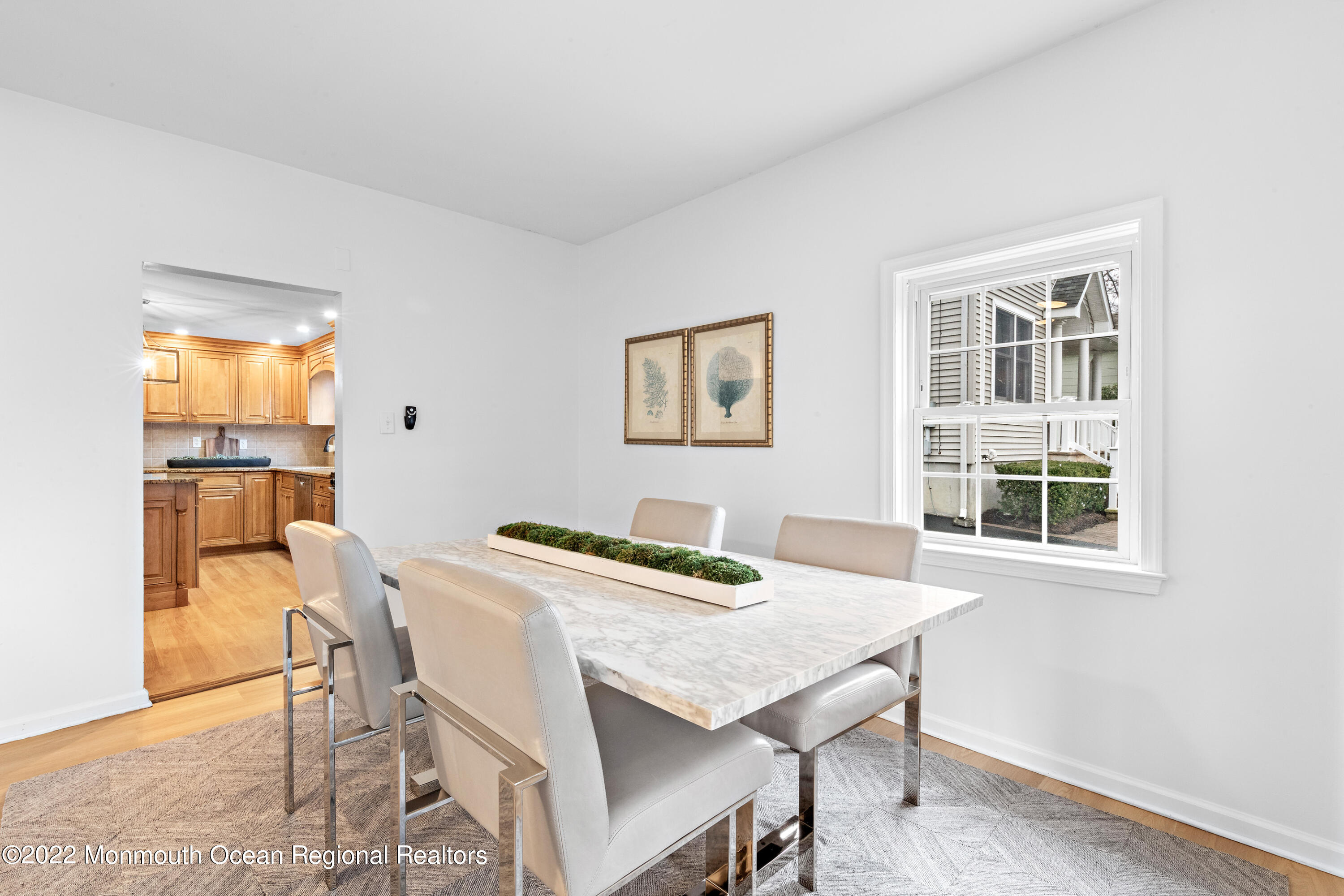 29 Church Street Rumson, NJ 07760 - Photo 10 of 42 a view of a dining room with furniture and a window