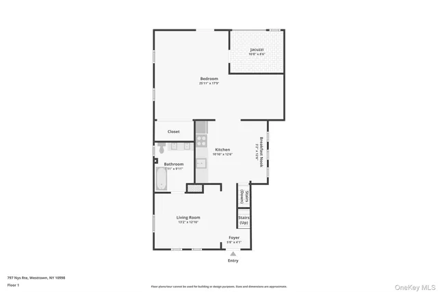 a picture of a room with a bench and white