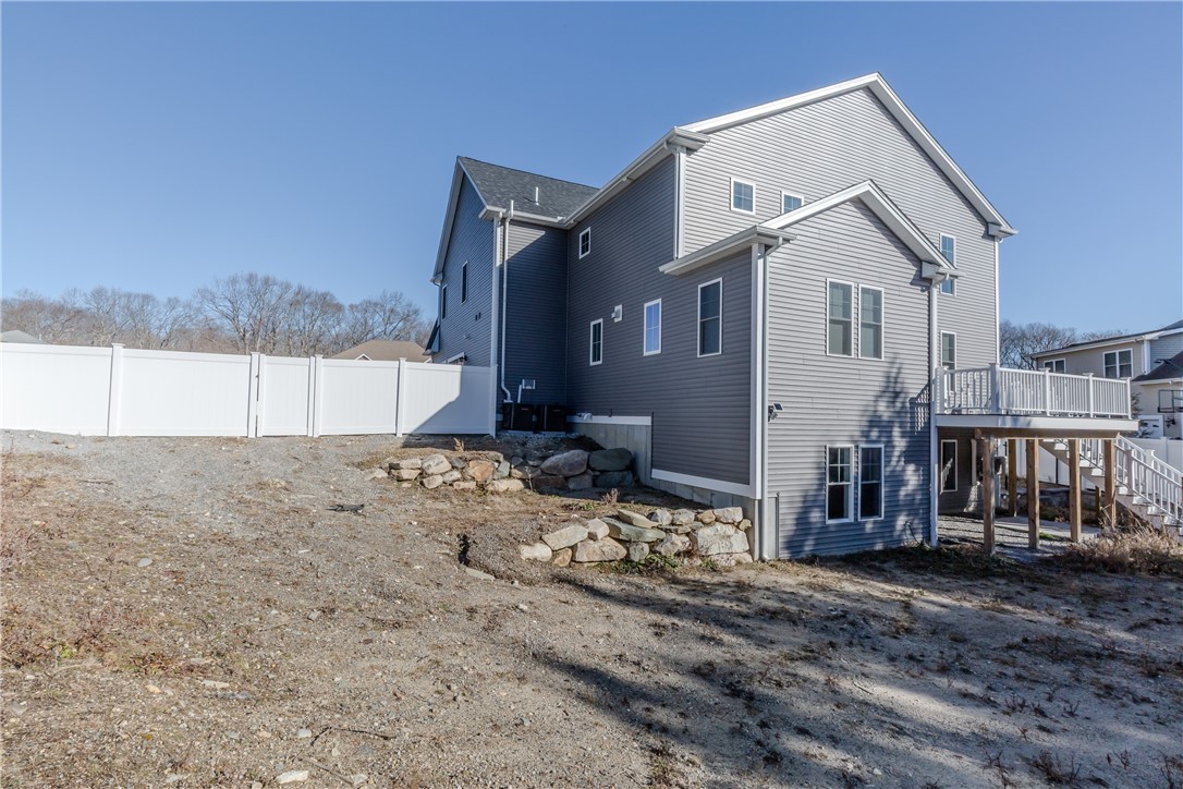 141 Fox Ridge Drive Cranston, RI 02921 - Photo 47 of 47 back yard needs grading and lawn