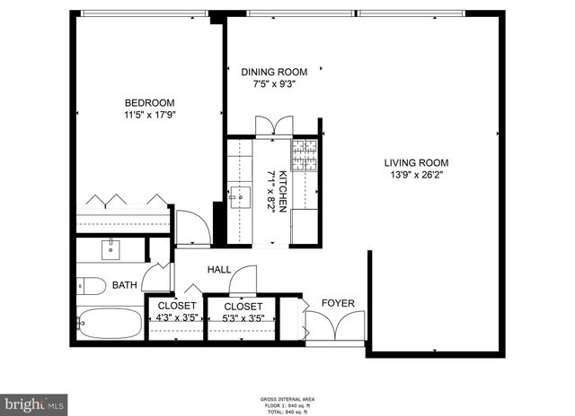 $160,000 | 4000 North Charles Street, Unit 1208, Baltimore, MD 21218