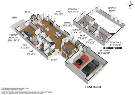 $1,725,000 | 5335 Roxburghe Court, San Jose, CA 95138