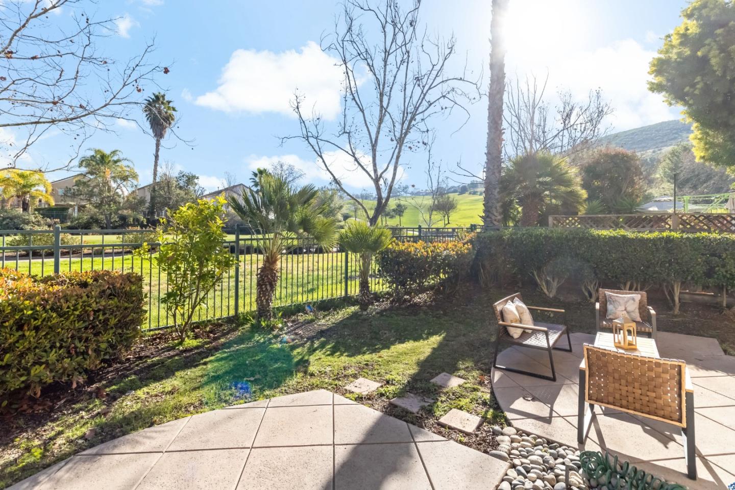 5335 Roxburghe Court San Jose, CA 95138 - Photo 51 of 60 a view of a lake with couches in the patio