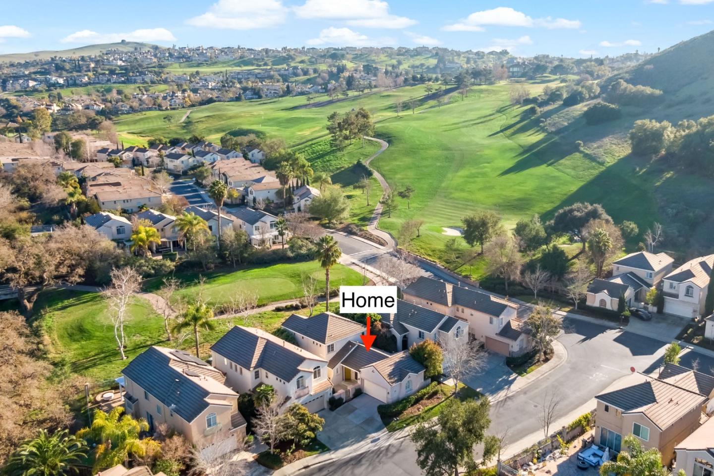 5335 Roxburghe Court San Jose, CA 95138 - Photo 55 of 60 an aerial view of residential houses with outdoor space and river