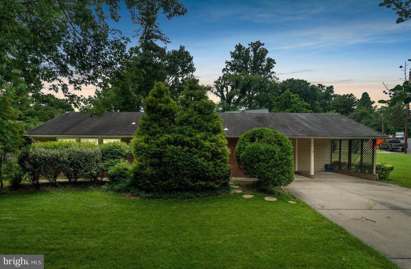 7303 Foxe Place Springfield, VA 22151 - Photo 1 of 38 Beautiful Brick Front Rambler