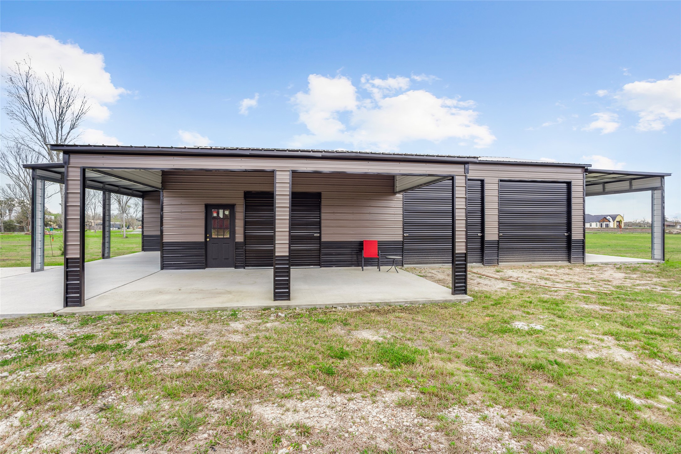 7634 Highland Road Santa Fe, TX 77517 - Photo 26 of 35 Workshop with covered patio & carport