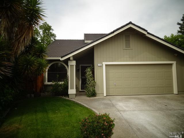 1705 Rita Place Santa Rosa, CA 95403 - Photo 1 of 1 a front view of a house with a yard and garage