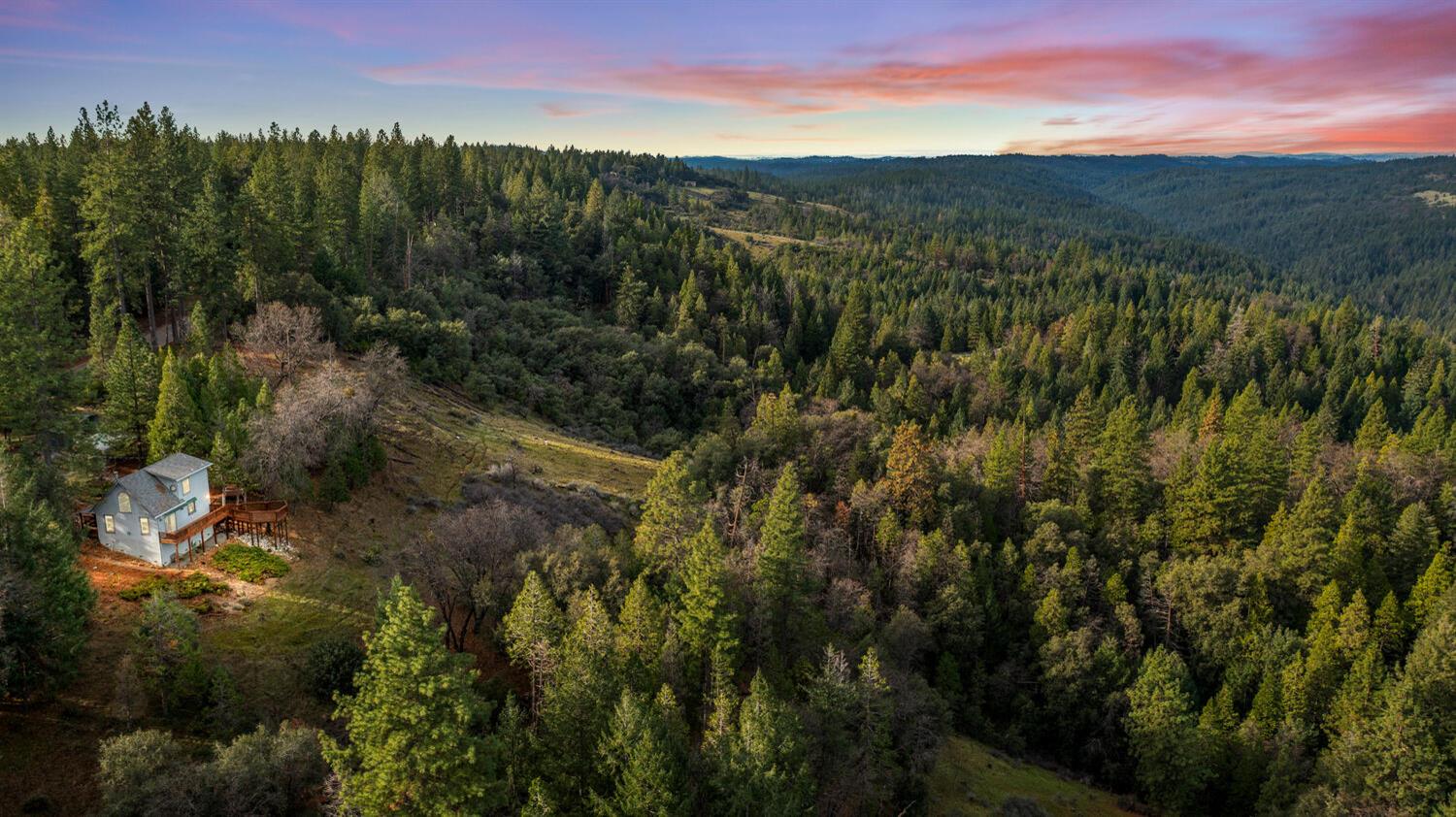 24877 Shake Ridge Road Volcano, CA 95689 - Photo 3 of 60 AI Twlight Drone Photo