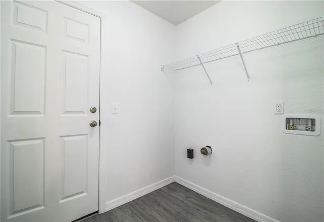 a view of a small space