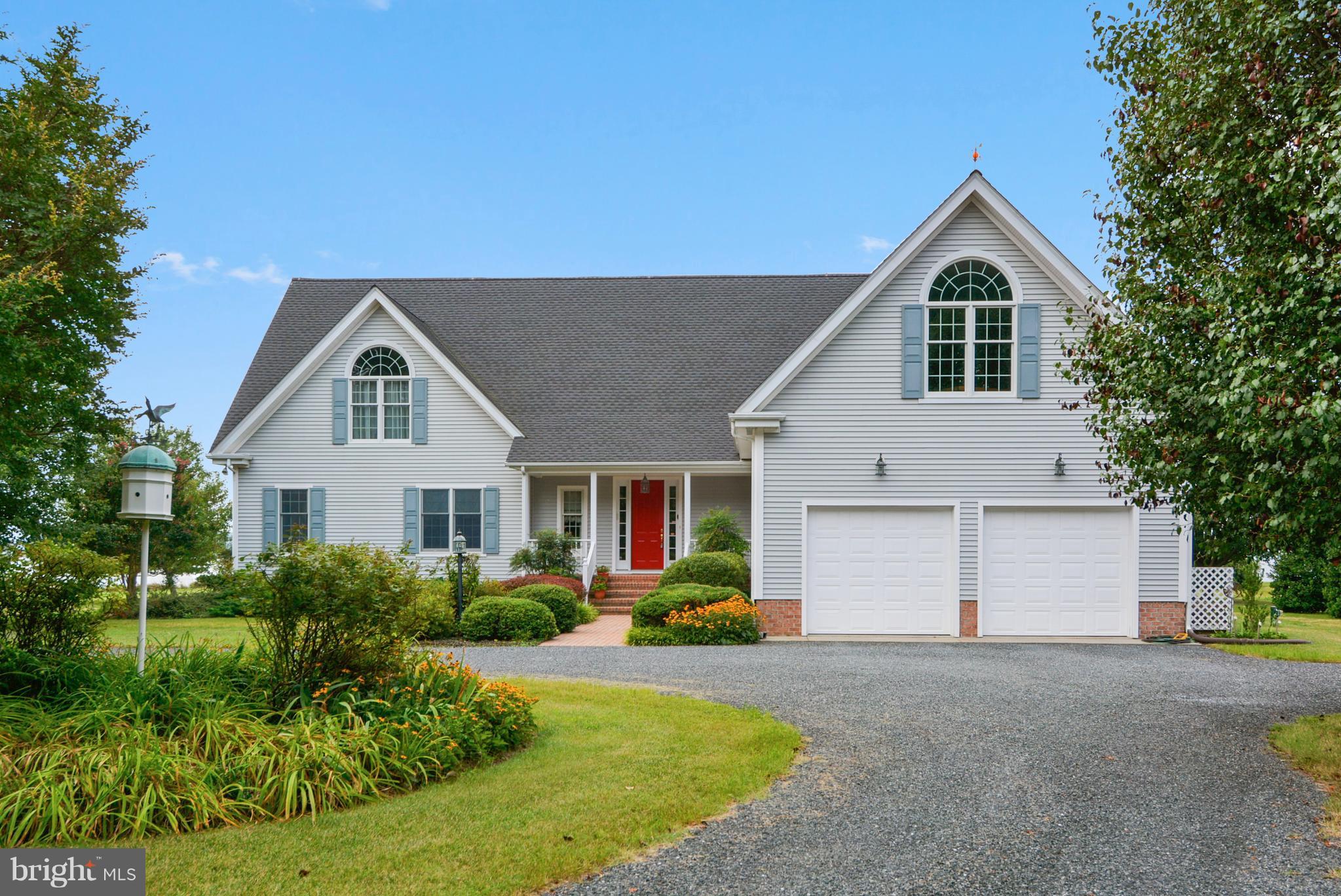 7314 Drum Point Road St. Michaels, MD 21663 - Photo 23 of 23 Long drive and circular driveway