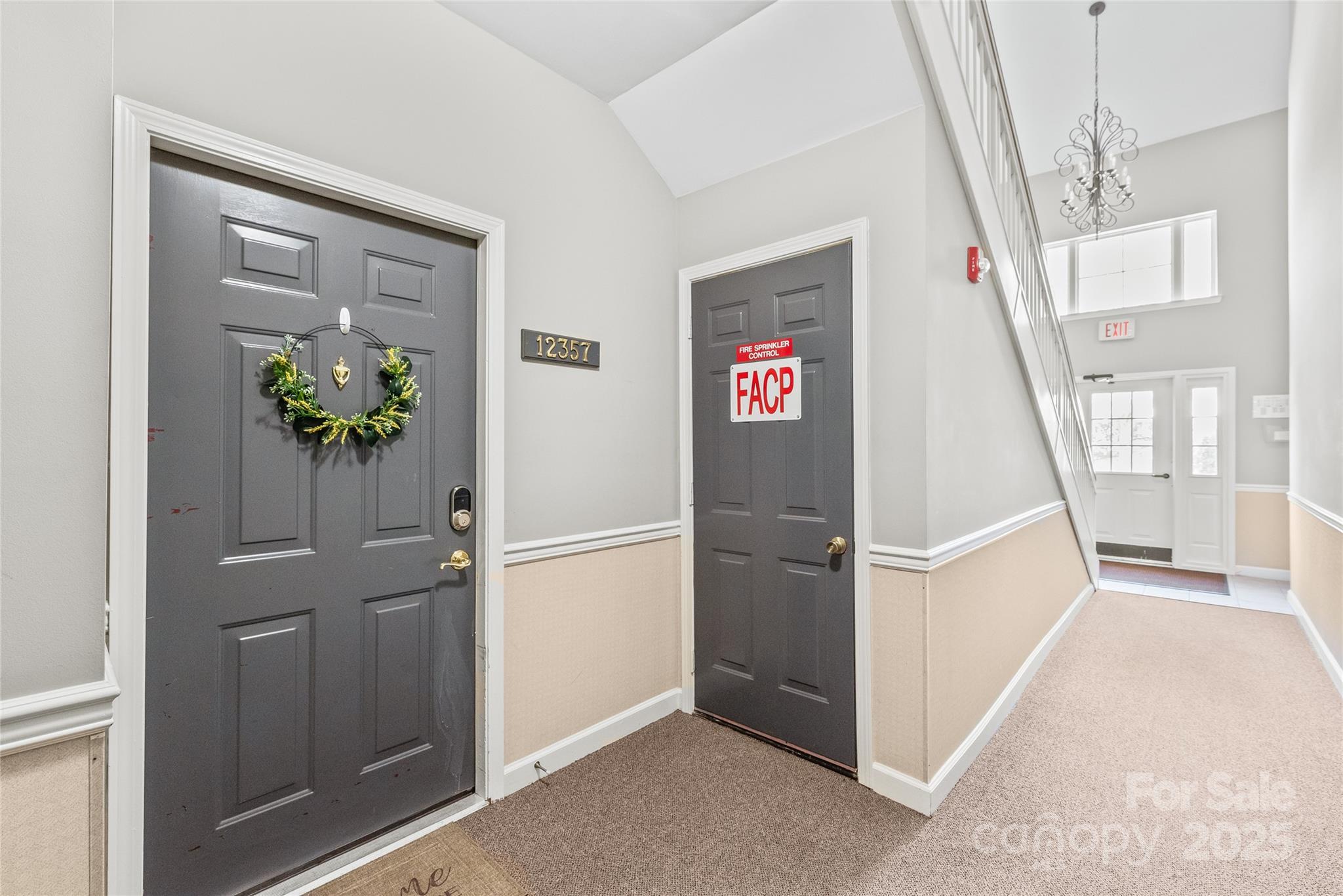 a view of an entryway