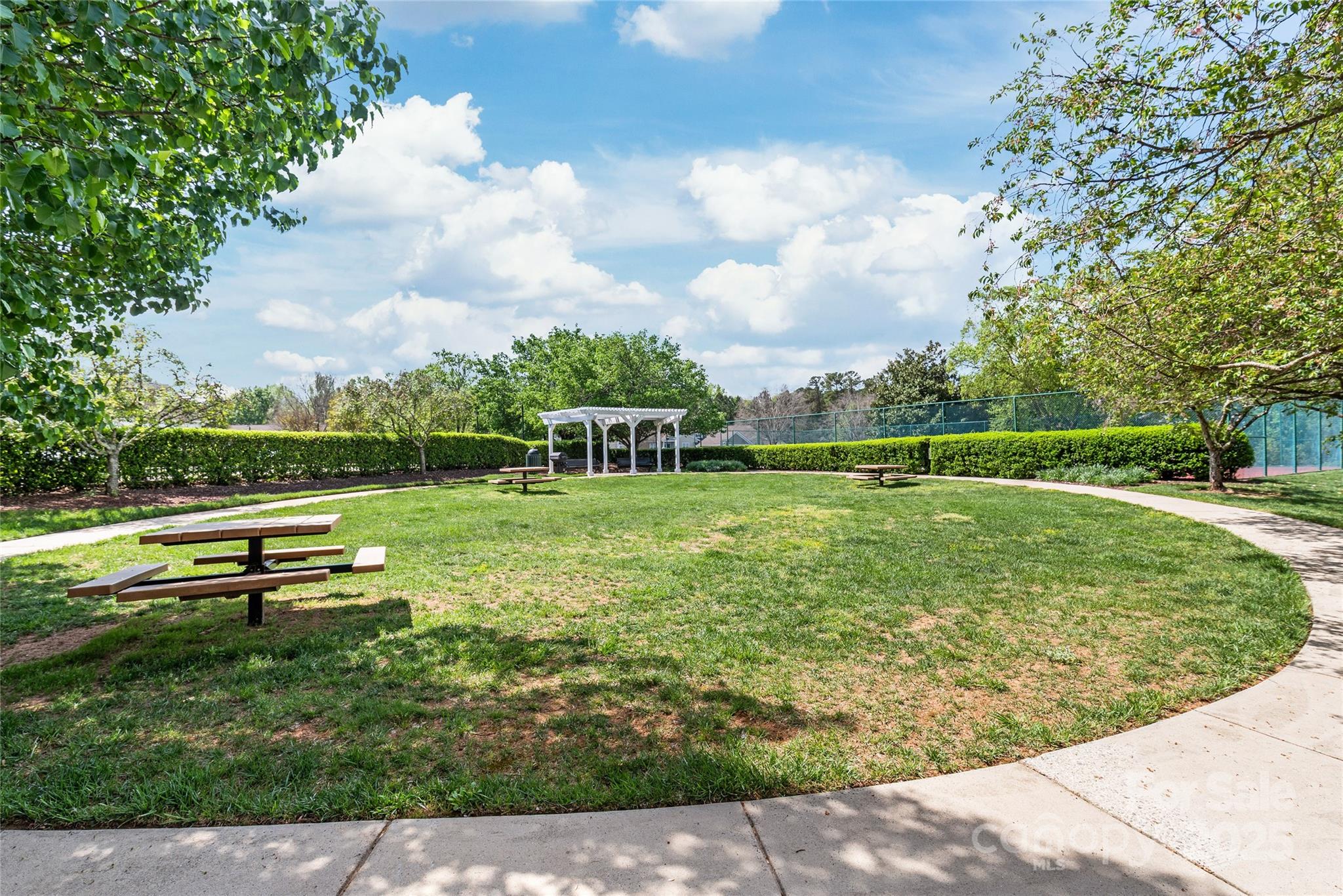 12357 Copper Mountain Boulevard Charlotte, NC 28277 - Photo 28 of 36 a view of a park with large trees