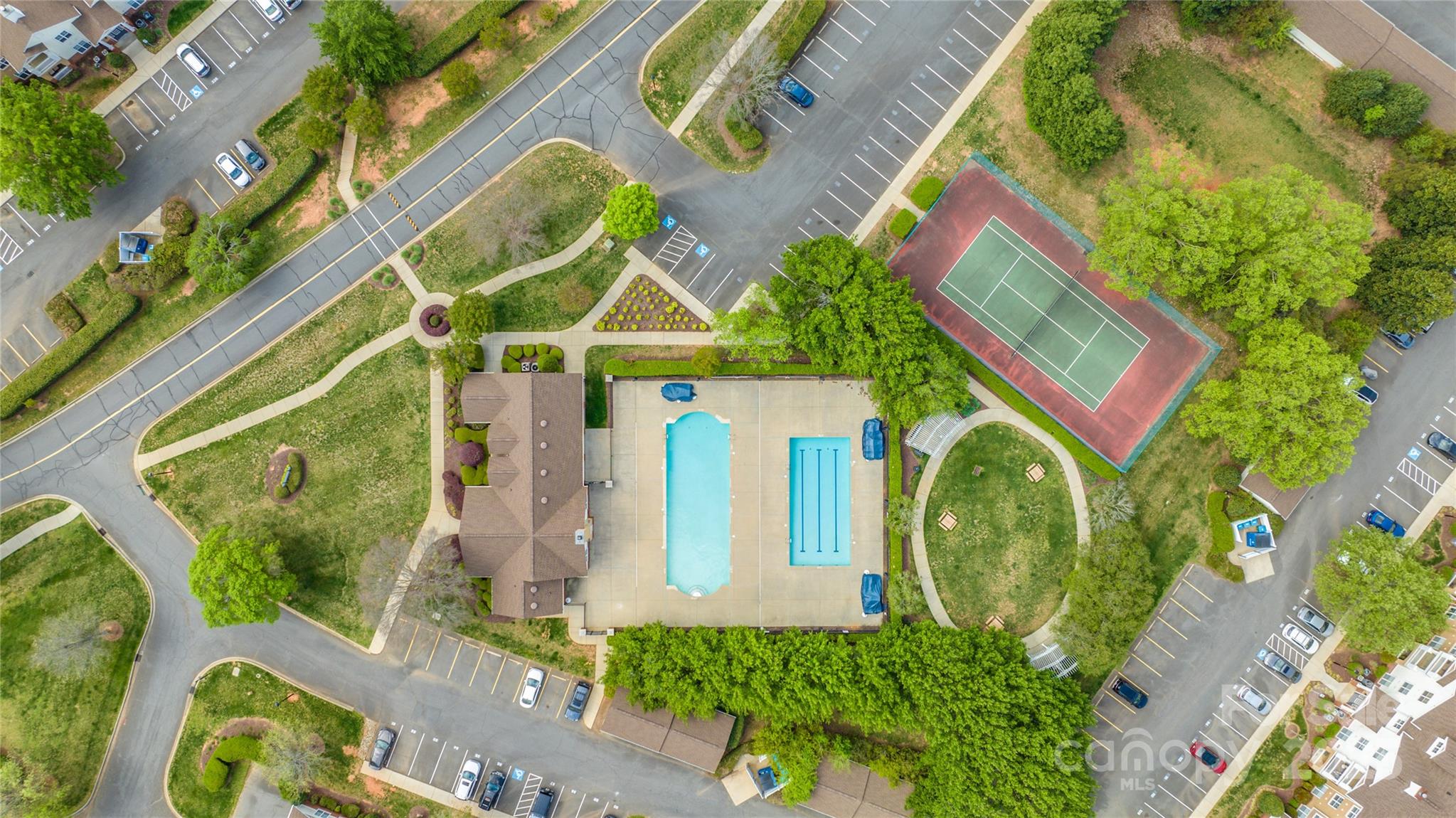 12357 Copper Mountain Boulevard Charlotte, NC 28277 - Photo 30 of 36 an aerial view of a house